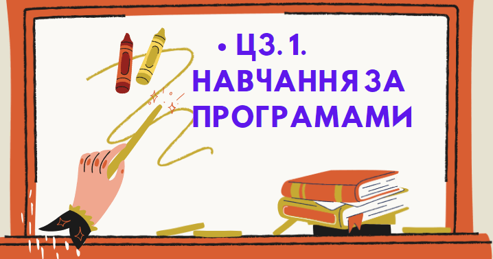 ЦЗ. 1.НАВЧАННЯ ЗА ПРОГРАМАМИ. | Інші методичні матеріали. Дошкільна освіта