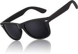 Buy Dark Wost Polarised Sunglasses for Unisex Latest and Stylish Sunglass | Polarized 100% UV Protected | Men & Women | Matte Black | Pack Of 1 at Amazon.in