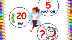 Картки для знаходження швидкості, відстані, часу