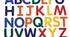 Alphabet with words for each letter