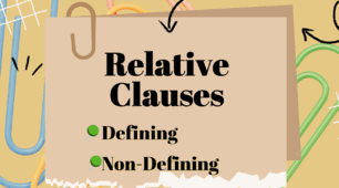  " Defining and Non-defining Relative Clauses "