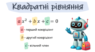 Робочий аркуш з теми "Квадратні рівняння. Неповні квадратні рівняння"