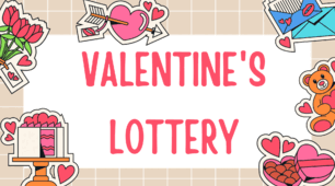 Лотерея до Дня святого Валентина Valentine's lottery