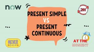 GRAMMAR TEST "Present Simple vs Present Continuous"