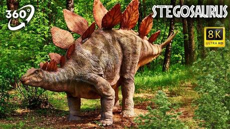 Stegosaurus facts - VR 360 Jurassic Encyclopedia #14 | Vipera Games
