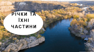 Презентація з географії для 6 класу НУШ на тему "Річки та їх частини" за підручником Коберника С