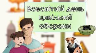 Анімована презентація "1 березня - Всесвітній день цивільної оборони". Інструктаж з мінної безпеки. Ігрова презентація