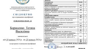 ЧОІППО: "Вчитель-логопед"
