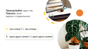 Презентація до уроку: "Узгодження числівників​  з іменниками​"