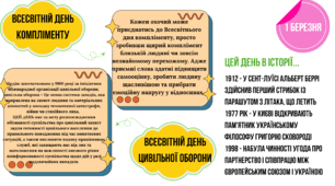 Цей день в історії "1 березня"