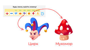 Оновилися іконки вподобайок. Додалися 🤹 та 🍄