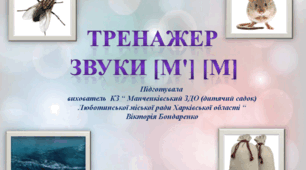 Тренажер "ЗВУКИ [м'] [м] "
