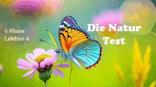 6 Klasse (НУШ) - Lektion 6/Die Natur • Природа