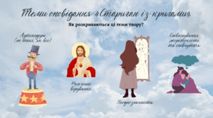 Ґабріель Ґарсіа Маркес «Стариган із крилами»: матеріали до вивчення твору (схеми)
