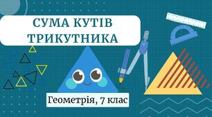 Сума кутів трикутника