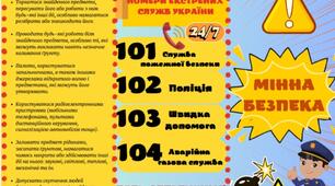 МІННА БЕЗПЕКА. Інформаційний буклет. КЛАС БЕЗПЕКИ