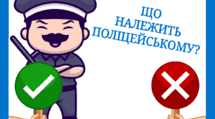 Дидактична гра "Що належить поліцейському?"