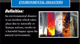 natural/man-made DISASTERS