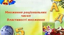Самостійна робота. Множення раціональних чисел. Властивості множення: перставна, сполучна, розподільна. Математика НУШ, 6 клас