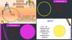 Коло і круг. Дотична до кола. Її властивості