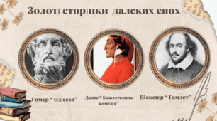 Діагностувальний урок №1 для 10 класу "ЗОЛОТІ СТОРІНКИ ДАЛЕКИХ ЕПОХ"