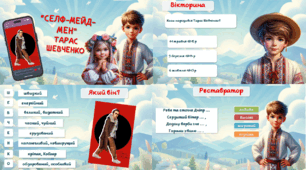 Сучасна інтерактивна презентація до Дня Народження Тараса Грировича Шевченка