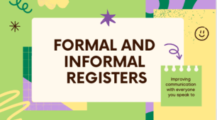 Презентація "FORMAL AND INFORMAL REGISTERS"
