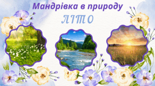 Мандрівка в природу порами року. ЛІТО. Спостереження за змінами в довкіллі