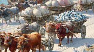 Чумацька пісня "Ой горе тій чайці" 