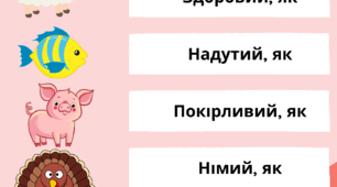 Роздатковий матеріал для вивчення фразеологізмів.