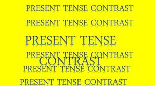 Present Tense contrast