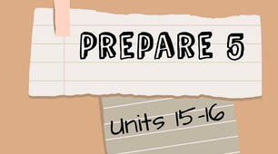 Form 5. Prepare 5. Units 15-16