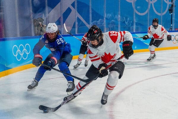 Canada and the U.S. Still Dominate Women's Hockey - The New York Times