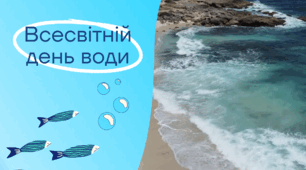 Презентація + відео "Всесвітній день води" від морських жителів.