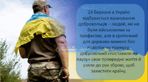 Презентація до Дня українського добровольця 14 березня