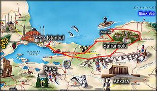 Explore Safranbolu and Amasra (3 day program), Turkey travel company ...