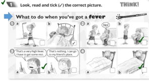 Quick minds 3 unit 7 lesson 6 At the hospital. (Learn and think)