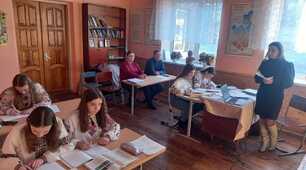 Показовий урок з української мови на тему "Не з дієприкметниками. узагальнення вивченого з теми "Дієприкметник".