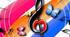 Music is heard everywhere