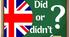 Did/Didn't