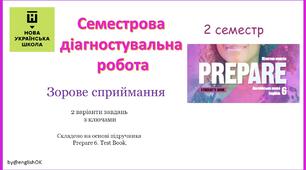 Reading 6 (II term) Prepare 6. Семестрова діагностувальна робота із зорового сприймання.
