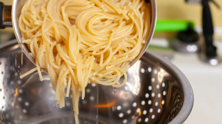 There's A Better Way To Pour Pasta Water Down The Drain