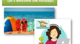 Презентація "Let’s welcome the holidays!"