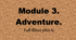 Лексико-граматичний тест з теми 3. Module 3. Adventure. Full Blast plus 6