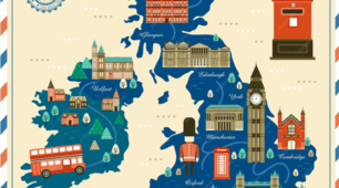 The UK. Places of interest.
