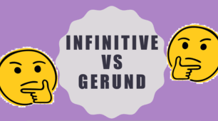 Infinitive or -ing form(Gerund)