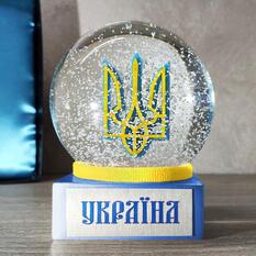 Снігова куля з вашим логотипом - новорічні бізнес подарунки партнерам
