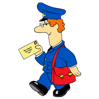 Postman Picture for Kids | Careers Learning Activity