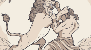 Текст с завданням "Androcles and the Lion"