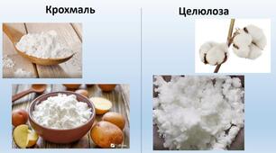 Крохмаль і целюлоза